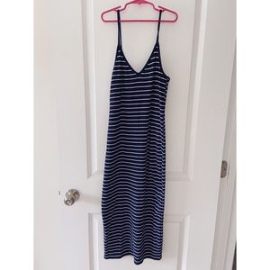 Ribbed midi dress